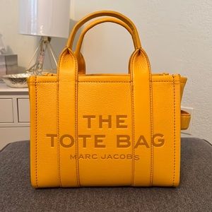 Yellow Marc Jacobs “The Tote Bag” mini size